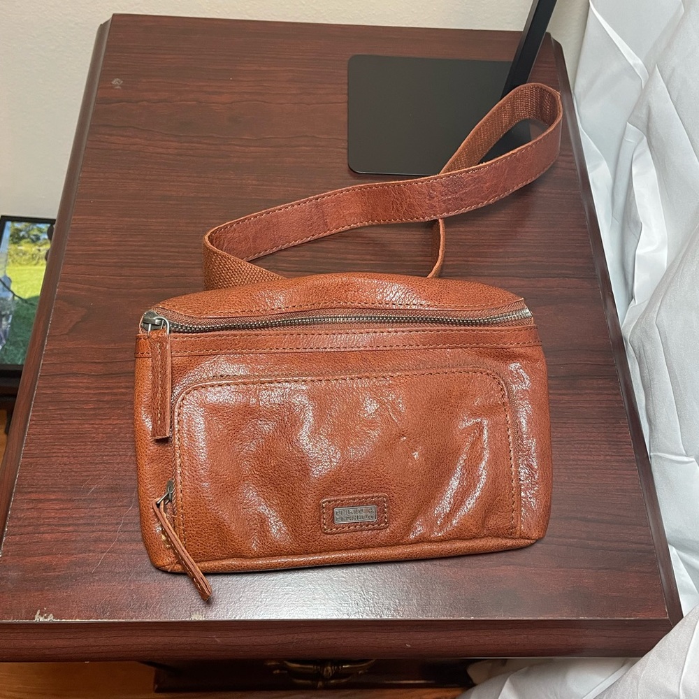 Spikes and Sparrow Leather Belt Bag.  Brand new with tags.